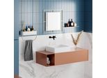 Specchio Angolare Decortie - Oro 59 X 2 X 59 Cm