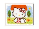 Vervaco Set Punto Croce "Hello Kitty Summer"", Schema Di Conteggio, 18X13Cm"
