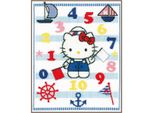 Vervaco Set Punto Croce "Hello Kitty Is Learning"", Schema Di Conteggio, 28X35Cm"