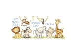 Set Per Punto Croce Bothy Threads "Jungle Welcome"", Schema Contato, XKG5, 36X15,5Cm"