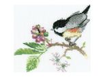 Set Per Punto Croce Heritage In Aida "Chick Berry (A)"", Schema Contato, VPCB568-A, 12,5X12,5Cm"