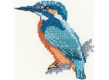 Set Per Punto Croce Heritage In Aida "Kingfisher"", Schema Contato, LFKF1537-A, 7X6,5Cm"