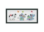 Set Per Punto Croce Permin "Cane"", Schema Per Il Conteggio, 36X15Cm, 92-3389"