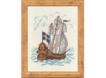 Set Per Punto Croce Permin "Nave Svedese"", Schema Per Il Conteggio, 21X26Cm, 92-0916"