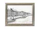 Set Punto Croce Permin "Nyhavn"", Schema Per Il Conteggio, 25X32Cm, 70-5131"