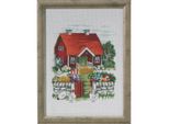 Set Per Punto Croce Permin "Casa Svedese"", Schema Per Il Conteggio, 21X29Cm, 92-3125"