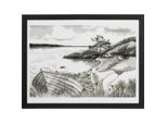 Set Punto Croce Permin "Mare"", Schema Per Il Conteggio, 40X30Cm, 90-8804"