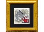 Set Punto Croce Permin "Annaffiatoio"", Schema Per Il Conteggio, 11X11Cm, 14-8414"