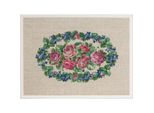 Set Punto Croce Permin "Rose"", Schema Per Il Conteggio, 60X44Cm, 90-9585"