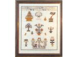 Set Per Punto Croce Permin "Old Country"", Schema Per Il Conteggio, 20X25Cm, 39-5302"