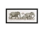 Set Per Punto Croce Permin "Elefante"", Schema Per Il Conteggio, 36X15Cm, 12-8324"