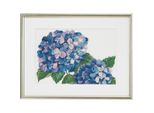 Set Per Punto Croce Permin "Ortensie"", Schema Per Il Conteggio, 55X41Cm, 70-4109"
