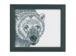 Set Per Punto Croce Permin "Orso Polare"", Schema Per Il Conteggio, 9X11Cm, 14-4133"