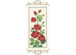Set Per Punto Croce Permin "Rose"", Schema Per Il Conteggio, 20X40Cm, 92-9569"