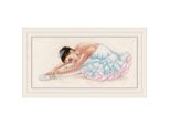 Vervaco Set Punto Croce "Ballet"", Schema Di Conteggio, 38X19Cm"