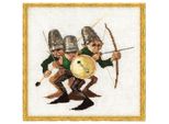 Set Punto Croce Nimue "La Guerra Dei Bottoni"", Schema A Contati, 3K, 17X18Cm"