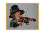 Schema A Punto Croce Nimue "Il Violino Verde"", 77G"