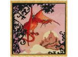Schema A Punto Croce Nimue "Drago Rosso"", 121G"