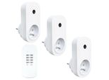 Solight DY09 Set Di Prese Radiocomandate 3+1, 3 Prese, 1 Controller