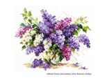 Magic Needle Zweigart Set Punto Croce Edizione "Lilac"", Schema Di Conteggio, 28X23Cm"