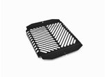 Coperchio Radiatore Zieger Compatibile Con Triumph Scrambler 1200 Xc Clean Nero