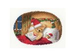 Kit Per Ricamo A Punto Croce Heritage Aida "Bedtime Story (A)"", Schema Per Il Conteggio, TBS1639-A, 24,5X17,5Cm"