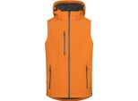 Promodoro 7840 | Gilet Softshell Da Uomo Con Cerniere Impermeabili - Colore: Arancione - Taglia: 4XL