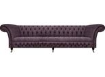 Divano Chesterfield A Tre Posti Divano Da Salotto Divano Di Lusso Imbottito Viola