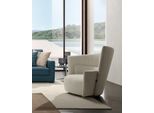 Poltrona Seduta Design Moderno Soggiorno Bianco Stile Italiano Lusso Prianera Nuovo