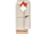 Divano 3 Posti Imbottito Design Lusso 245Cm Mobili Xxl Grandi Divani