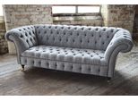 Chesterfield 3 Posti Xxl Sedile Imbottito Divano Divano Set Grande Divano 2016-42-