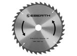 Lama Per Sega Circolare Eberth Lama Per Sega Circolare In Acciaio Con Denti In Metallo Duro Per Tagli In Legno (Diametro 254 Mm, Foro 30 Mm, Spessore Lama 1,8 Mm)