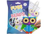 Set Di Perline La Manuli Con Ferro Da Stiro - Gufo - Perline Con Piastrina E Sagoma, Set Di Perline Creative Per Bambini Dai 6 Anni In Su