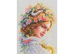 Kit Per Punto Croce Contato Rto "Secret"", 16,5X22 Cm"