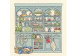 Confezione Da Ricamo A Punto Croce Bothy Threads "Country Dresser"", Schema Per Il Conteggio, XSS27, 26X26Cm"