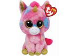 Ty 36158 Beanie Boos Figura Di Peluche - Unicorno Fantasia, 15 Cm