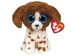 Ty 36249 Figurina Di Peluche Beanie Boos - Muddles Il Cane, Lunghezza 15 Cm