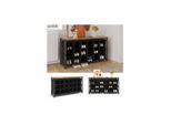 Vicco Schuhschrank Fyrk Eiche Rustikal 100 X 54,5 Cm