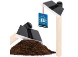 Kotarbau® Mini Zappa Di Forma Trapezoidale 140 X 65 Mm Con Manico 40 Cm Per Piccole Piante Piccola Zappa Zappa Da Giardino Zappetta Per Erbacce Zappetta Per Piante Attrezzo Da Giardino Per Trapianto Diserbo Cura Del Giardino