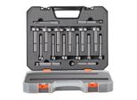 Vevor Set Di Punte Forstner Da 16 Pezzi Set Di Punte Da Trapano Per Legno Da 6-41 Mm Set Di Punte Da Trapano A Tazza Acciaio Al Carbonio Lame HRC48-51 Punta Centrale Per Cerniere Compatibile Con Trapano A Colonna Trapano Da Banco