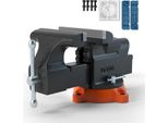 Morsa Vevor Incudine Girevole A 360° Larghezza Di Serraggio 1,5-7,4 Cm Morsa Per Banco Da Lavoro