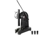 Pressa Per Mandrini Vevor, Pressa Per Mandrini A Cricchetto Da 3 T, Pressa Per Mandrini A Leva A Cricchetto Con Volantino, Altezza Massima 310 Mm, Punzonatrice Manuale Da Tavolo In Ghisa, Per Punzonatura, Piegatura, Stiratura, Formatura