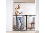 Vevor Cancelletto Di Sicurezza Per Porte, Cancelletto Barriera, Cancelletto Per Scale, Larghezza 749-1229 Mm Cancelletto Per Bambini, Cancelletto Per Animali, Cancelletto Per Scale, Orientabile Su Entrambi I Lati Altezza 762 Mm, Cancelletto Per Bambini Nero Senza Foratura