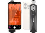 Termocamera Vevor Per Android E Ios, Termocamera A Infrarossi Wireless Con Risoluzione Ir 256 X 192, Wlan E Telecamera Visiva, Termocamera Con Frequenza Di Aggiornamento Di 25 Hz Per Smartphone, Da -4 °F A 1022 °F, IP54