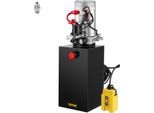 Pompa Idraulica Vevor 10L Pompa Ribaltabile A Semplice Effetto Da 1,6-3 Kw Con Serbatoio Metallico Da 10L Telecomando Con Cavo Da 4,5 M