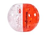 Vevor Palla Gonfiabile Bump Bumper 1 Pz. 1,5 M X 1,2 M, Palla Di Collisione Umana, Palla Di Rimbalzo Gonfiabile Con Corpo In Pvc Per Attività All'aperto, Palla Di Rimbalzo Gonfiabile Trasparente + Rossa