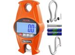 Vevor Bilancia Per Gru Da 0,15 A 300 Kg Bilancia Appesa Digitale Lbs/Kg/N Bilancia Di Tensione 0,05 Kg Precisione Bilancia Selvaggia Bilancia Industriale Display Lcd Bilancia Appesa Mini Bilancia Portatile Con Gancio Bilancia Di Tensione