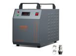 Refrigeratore D'acqua Industriale Vevor, CW-3000 (Pro), Sistema Di Raffreddamento Ad Acqua Industriale Raffreddato Ad Aria Da 150 W Con Serbatoio Dell'acqua Da 12 L, Portata Massima Di 18 L/Min, Per Il Raffreddamento Di Macchine Per L'incisione Laser