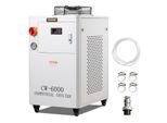 Refrigeratore D'acqua Industriale Vevor, CW6000, Sistema Di Raffreddamento Ad Acqua Da 1500 W Con Compressore, Capacità Del Serbatoio Dell'acqua 15 L, Portata Massima 65 L/Min, Per Il Raffreddamento Di Macchine Per L'incisione Laser CO2