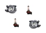 Johns, Set Di Fendinebbia H11 A Sinistra E A Destra Adatto Per Mercedes Gla E Lampadina 2518200756 A2518200756